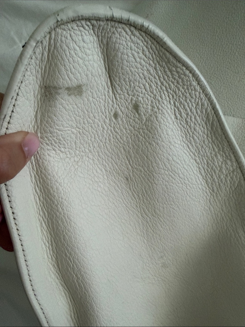 A.L.C. ALC Sadie Cream Leather Hobo Shoulder Bag with Pockets - Picture 15 of 15